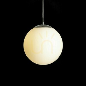 Závěsné svítidlo Rendl LUNA 25 R13746 – opálové sklo, chrom, Ø25 cm, E27 small 3