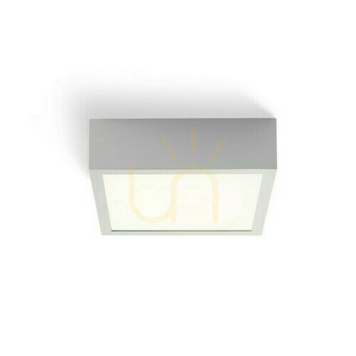 Kontrola Plafond Structural Led 20x20 Povrchová montáž kartáčovaný hliník 230 V 12 W 3000 K