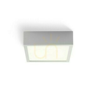 Plafond Structural Led 20x20 Povrchová montáž kartáčovaný hliník 230 V 12 W 3000 K small 2