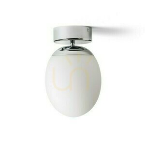 Koupelnové stropní svítidlo Rendl MERINGUE 16 opálové sklo/chrom E27 IP44 R13690 small 1