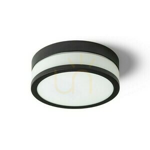 Cira Led 23 Koupelnové stropní svítidlo Opal Glass/Black 230 V 12 W Ip44 3000 K small 1