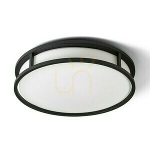 Koupelnové stropní svítidlo GRANDE LED 35 Rendl R13679 černé opálové sklo LED 24W 1700 lm 3000 K IP44 ø37,5 cm small 0