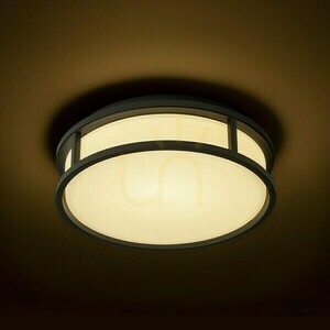 Koupelnové svítidlo Grande Led 25 stropní opálové sklo/černá 230 V 12 W Ip44 3000 K small 2