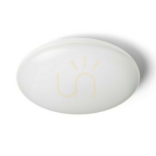 Kontrola Sassari Koupelnové stropní svítidlo bílé Polykarbonát/Plast 230 V Led 24 W Ip65 3000 K