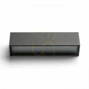 Venkovní nástěnné svítidlo Camargue Anthracite Satin Glass 230 V Led 6 W Ip65 3000 K small 2