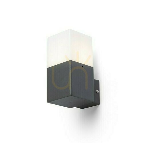 Kontrola Venkovní nástěnné svítidlo Clyde Wall Lamp Anthracite 230 V E27 28 W Ip44