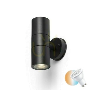 Venkovní nástěnné svítidlo Rendl SORANO II R13634 černé, 2×GU10, IP44 small 0