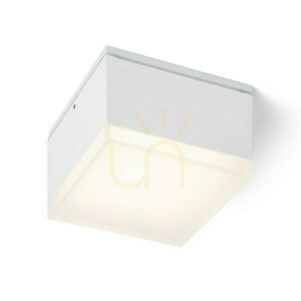 Kontrola Plafonds Outdoor Orin Sq Ceiling White Satin Acrylic 230 V Led 10 W Ip54 3000 K Plafonds Outdoor Orin Sq Ceiling White Satin Acrylic 230 V Led 10 W Ip54 3000 K