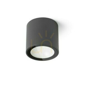 Venkovní plafony Senza R stropní antracitové čiré sklo 230 V Led 6 W Ip65 3000 K small 0