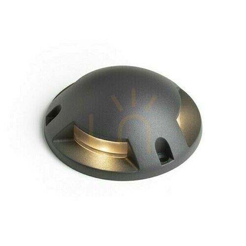 Kontrola Toptop S Iii venkovní lampa Antracit 230 V Led 3x1 W Ip67 3000 K