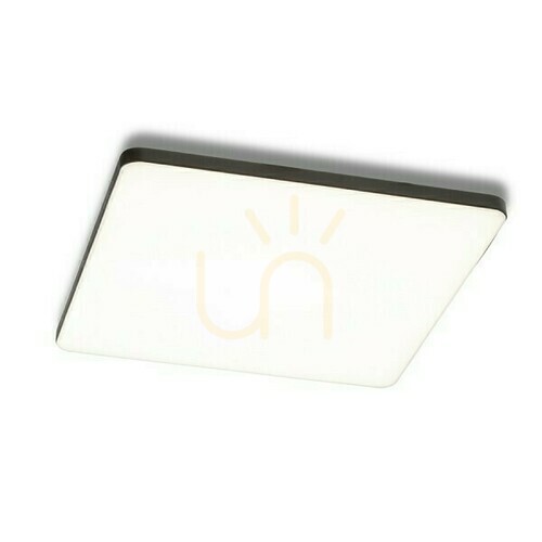 Kontrola Bjork Sq 20 Zapuštěné svítidlo černé 230 V Led 18 W 3000 K