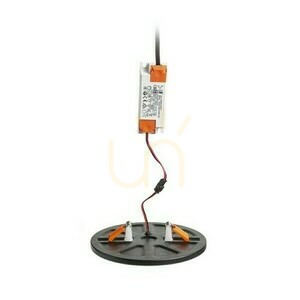 Vestavné svítidlo Bjork R 16 Black 230 V Led 12 W 3000 K small 2