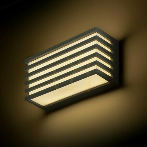 Kontrola Nástěnné svítidlo Claire 21 nástěnné svítidlo Anthracite Milk Acrylic 230 V Led 9 W Ip54 3000 K