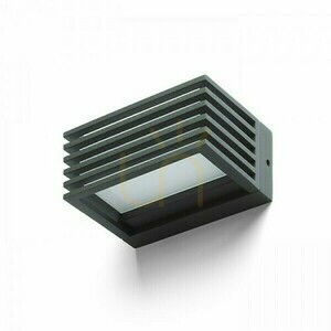 Nástěnné svítidlo Claire 14 nástěnné svítidlo Anthracite Milk Acrylic 230 V Led 6 W Ip54 3000 K small 2