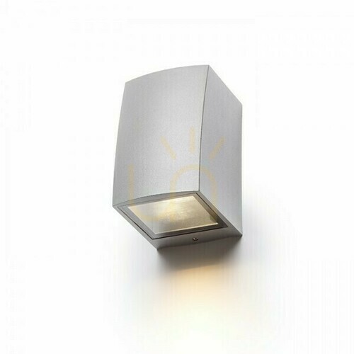 Kontrola Venkovní nástěnné svítidlo Selma Silver Grey 230 V Gu10 35 W Ip54