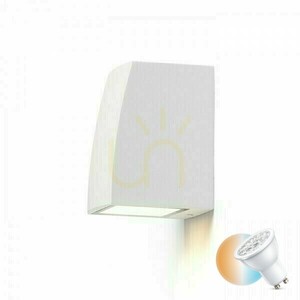Venkovní nástěnné svítidlo Selma White 230 V Gu10 35 W ip54 small 0