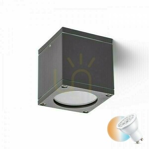 Plafonds Venkovní stropní rošt antracit 230 V Gu10 35 W Ip54 small 0