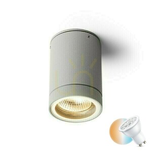 Venkovní plafony Sammy Stropní šedá 230 V Led Gu10 15 W Ip54 small 0