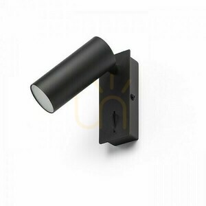 Nástěnné svítidlo Tapio I Sq Black 230 V Led 4,5 W 3000 K small 3