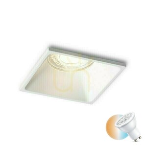 Zuri Sq Vestavné svítidlo bílé 230 V Gu10 35 W. small 0
