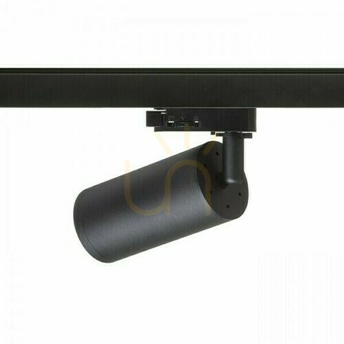 Kontrola Belenos reflektor pro 3fázovou kolejnici černý 230 V Led Gu10 9 W.