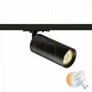 Belenos reflektor pro 1 fázi černý 230 V Led Gu10 9 Watt Bus. small 0