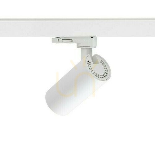 Kontrola Forza reflektor pro 3fázovou kolejnici bílý 230 V Led Gu10 10 W.