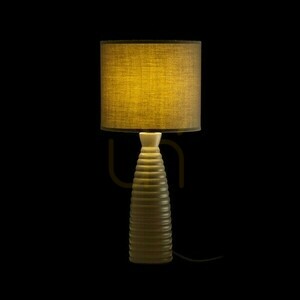 Stolní lampa Rendl LAURA R13324 béžovošedá E27 small 2