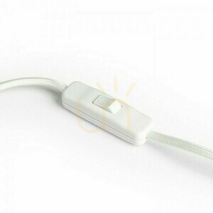 Stolní lampa Zumba Bílá PVC/dřevo/chrom 230 V E14 11 W. small 3