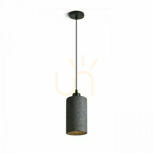 Kontrola Závěsná lampa Camino Cement 230 V E27 28 W.