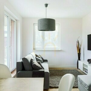 Aino 40 Grey Chrome Závěsné svítidlo 230 V E27 28 W. small 2