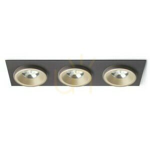 Sharm Sq Iii Pearl Gold/Bronze Zapuštěné svítidlo 230 V Led 3x10 W 24° 3000 K small 0