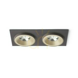Sharm Sq Ii Pearl Gold/Bronze Zapuštěné svítidlo 230 V Led 2x10 W 24° 3000 K small 0