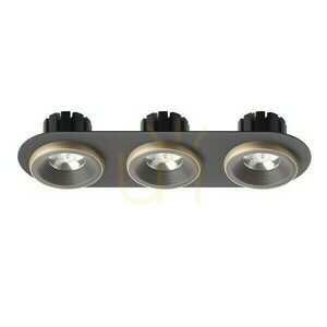 Sharm R Iii Zapuštěné svítidlo Bronze/Pearl Gold 230 V Led 3x10 W 24° 3000 K small 1