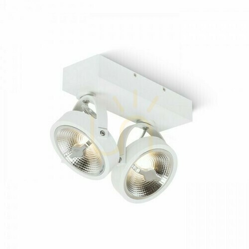 Kontrola Nástěnné svítidlo Kelly Led Ii Dimm nástěnné svítidlo bílé 230 V 2x12 W 24° 3000 K