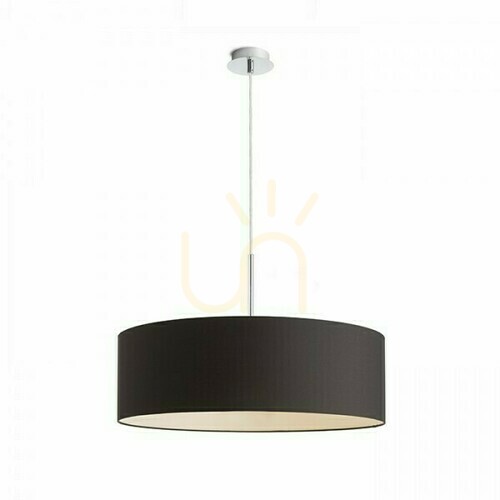 Kontrola Stínidlo, stínítko Ron 60/19 Polycotton Black/White PVC Max.. 23 W