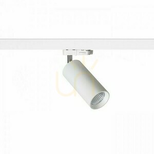 Mavro Reflektor pro 3fázovou lištu Bílý 230 V Led 12 W 38° 3000 K small 3