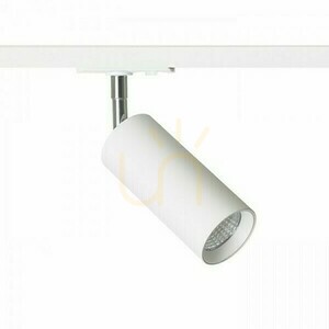 Mavro Reflektor pro 1fázovou lištu Bílý 230 V Led 12 W 38° 3000 K small 0