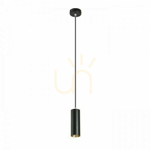 Kontrola Mavro Černá/zlatá závěsná lampa 230 V Led 12 W 38° 3000 K