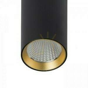 Mavro Černá/zlatá závěsná lampa 230 V Led 12 W 38° 3000 K small 3