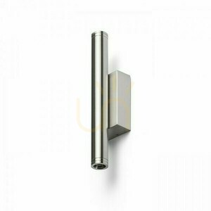 Zane venkovní nástěnné svítidlo Nickel Mat 230 V Led 2x3 W 60° Ip54 3000 K small 2