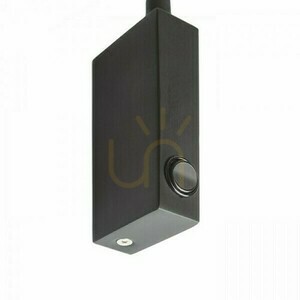 Eke nástěnná lampa černá 230 V Led 3 W 60° 3000 K small 2