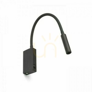 Eke nástěnná lampa černá 230 V Led 3 W 60° 3000 K small 0