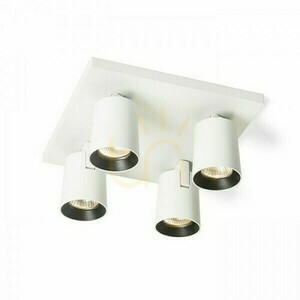 Přisazené stropní svítidlo Rendl KENNY IV bílé/černé 4 x GU10 4 x 8 W small 1