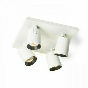 Přisazené stropní svítidlo Rendl KENNY IV bílé/černé 4 x GU10 4 x 8 W small 3
