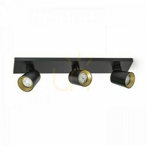 Kenny Iii lampa pro povrchovou montáž bílá/černá 230 V Gu10 3x35 W. small 1