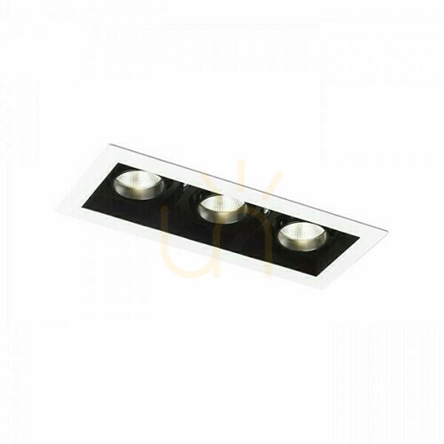 Kontrola Zápustné svítidlo Rendl BONDY III bílé LED 3 × 7 W 3000 K R12858