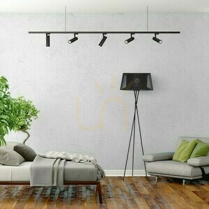Bahia reflektor pro 3fázovou kolejnici černý 230 V Led 28 W 38° 3000 K small 2
