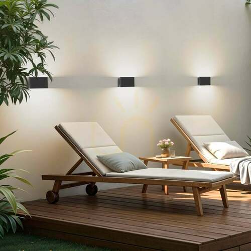 Kontrola Venkovní nástěnné svítidlo CHOIX 175 antracit LED 10 W IP54 3000 K R12691 Rendl