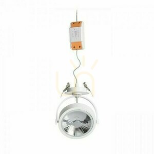 Kelly Led stmívatelná výbojka se zapuštěnou paticí bílá 230 V 12 W 24° 3000 K small 1